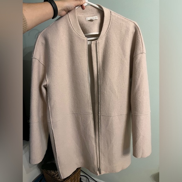 COS boiled wool cocoon jacket - Picture 6 of 8